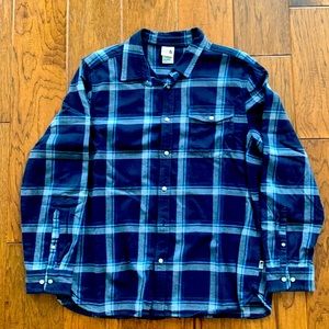 Mens XL The North Face Flannel Shirt